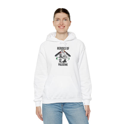 White Hoodie of Heroes - Unisex Hooded Sweatshirt