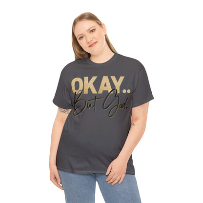 But God in Black - Heavy Cotton Tee (Unisex)