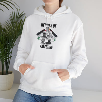 White Hoodie of Heroes - Unisex Hooded Sweatshirt
