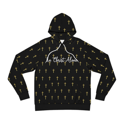 In Christ Alone (Black) - Fashion Hoodie