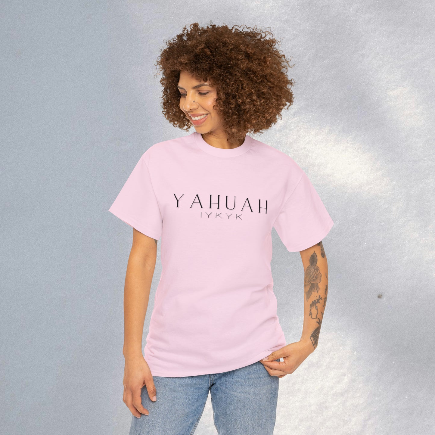 YAHUAH - Heavy Cotton Tee (Unisex)
