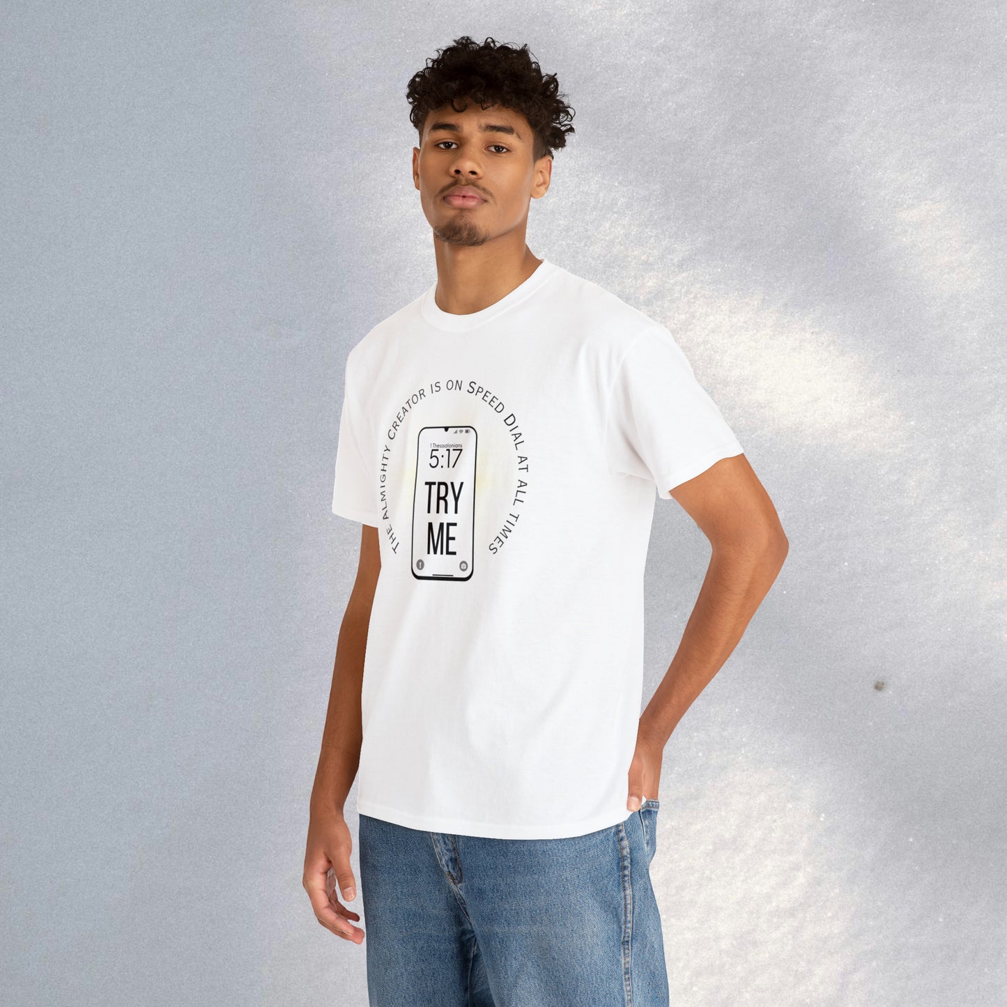 Try Me - Heavy Cotton Tee (Unisex)