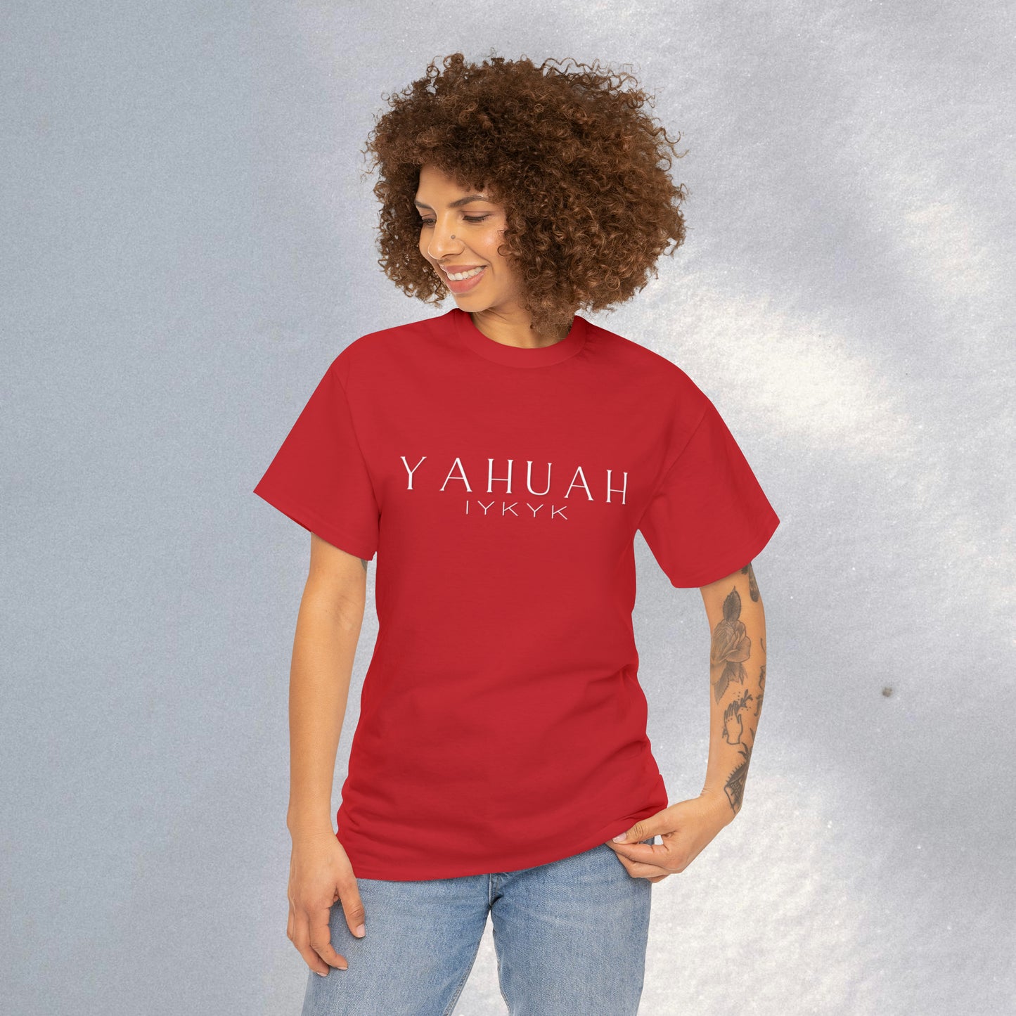 YAHUAH - Heavy Cotton Tee (Unisex)