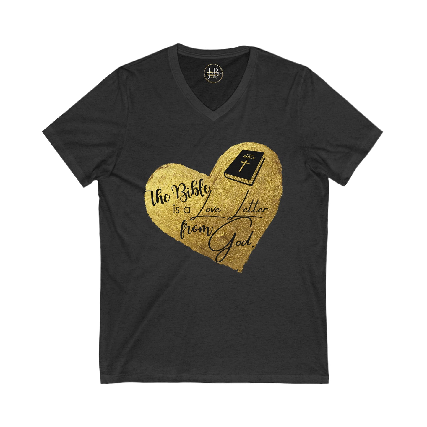 Love Letter - Jersey V-Neck Tee (Unisex)