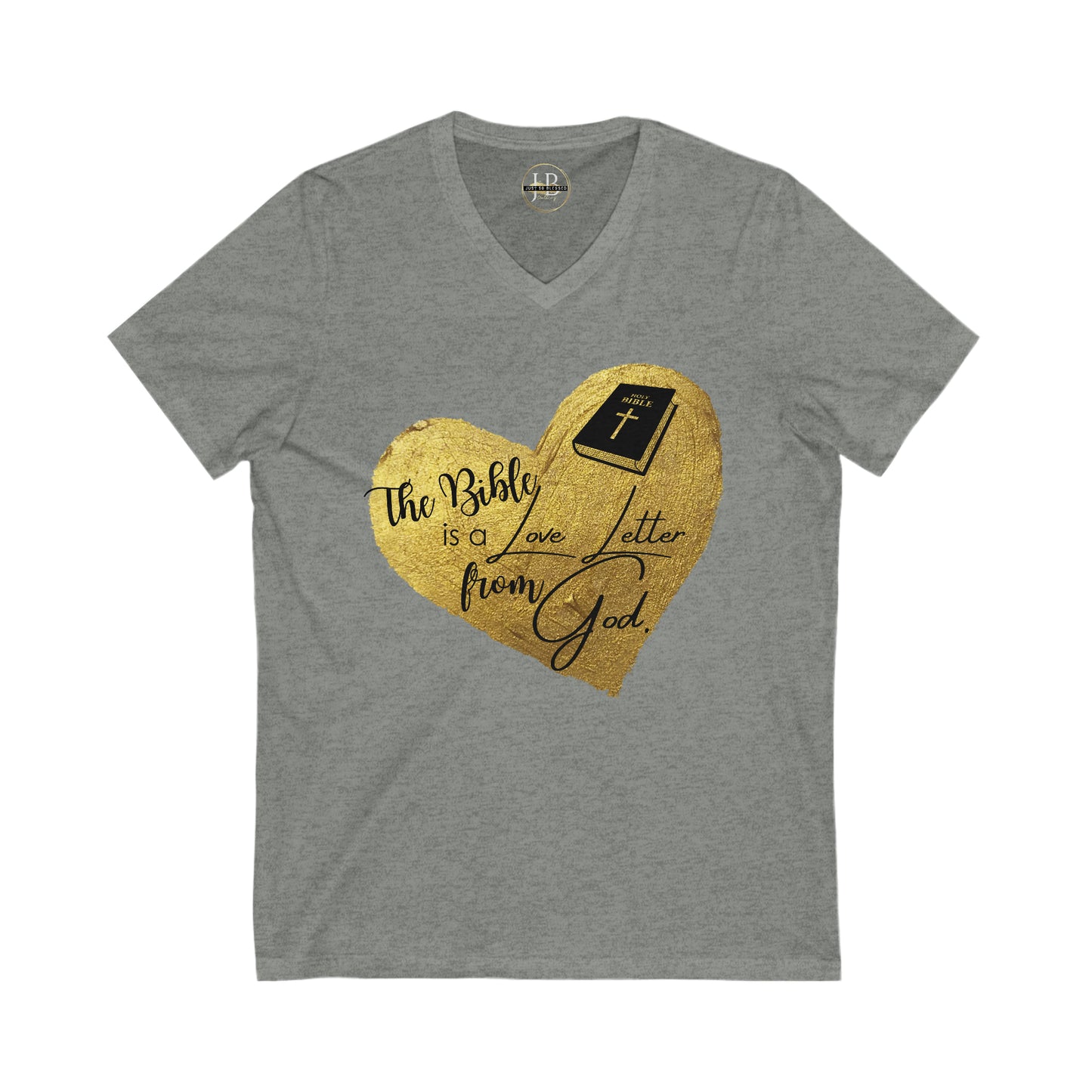 Love Letter - Jersey V-Neck Tee (Unisex)