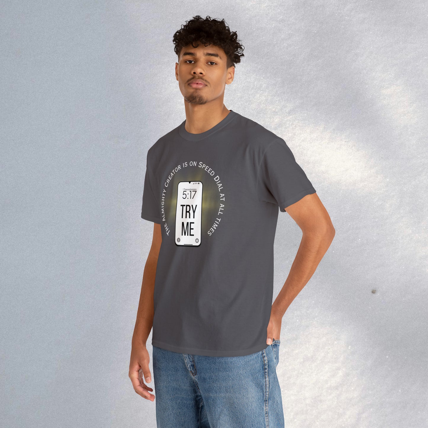 Try Me - Heavy Cotton Tee (Unisex)
