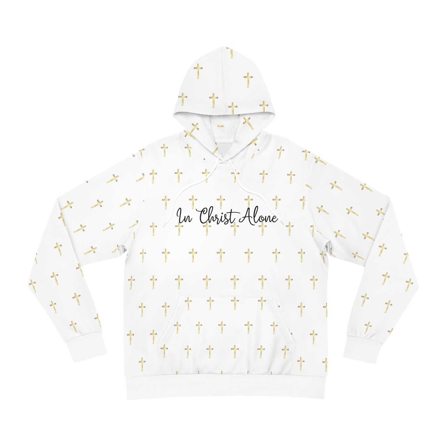 In Christ Alone (White) - Fashion Hoodie