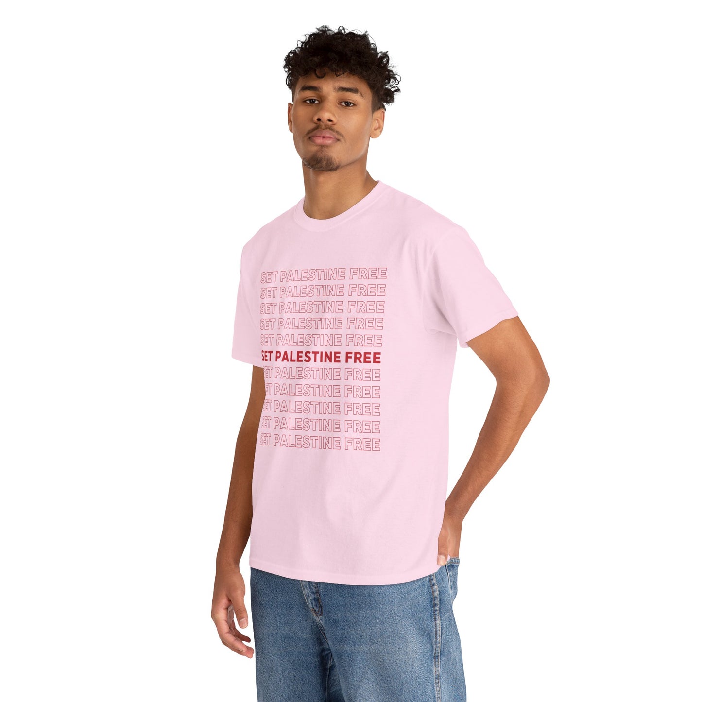 Set Palestine Free - Unisex Cotton Tee