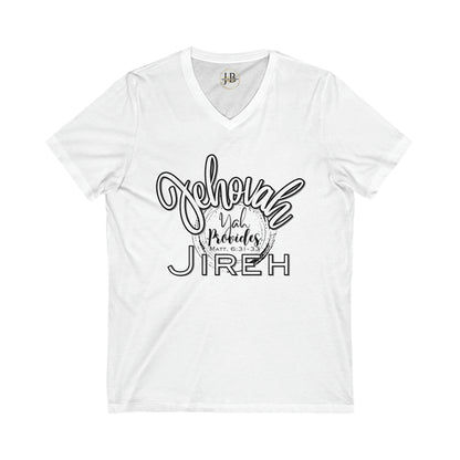 Yah Provides - Jersey V-Neck Tee (Unisex)
