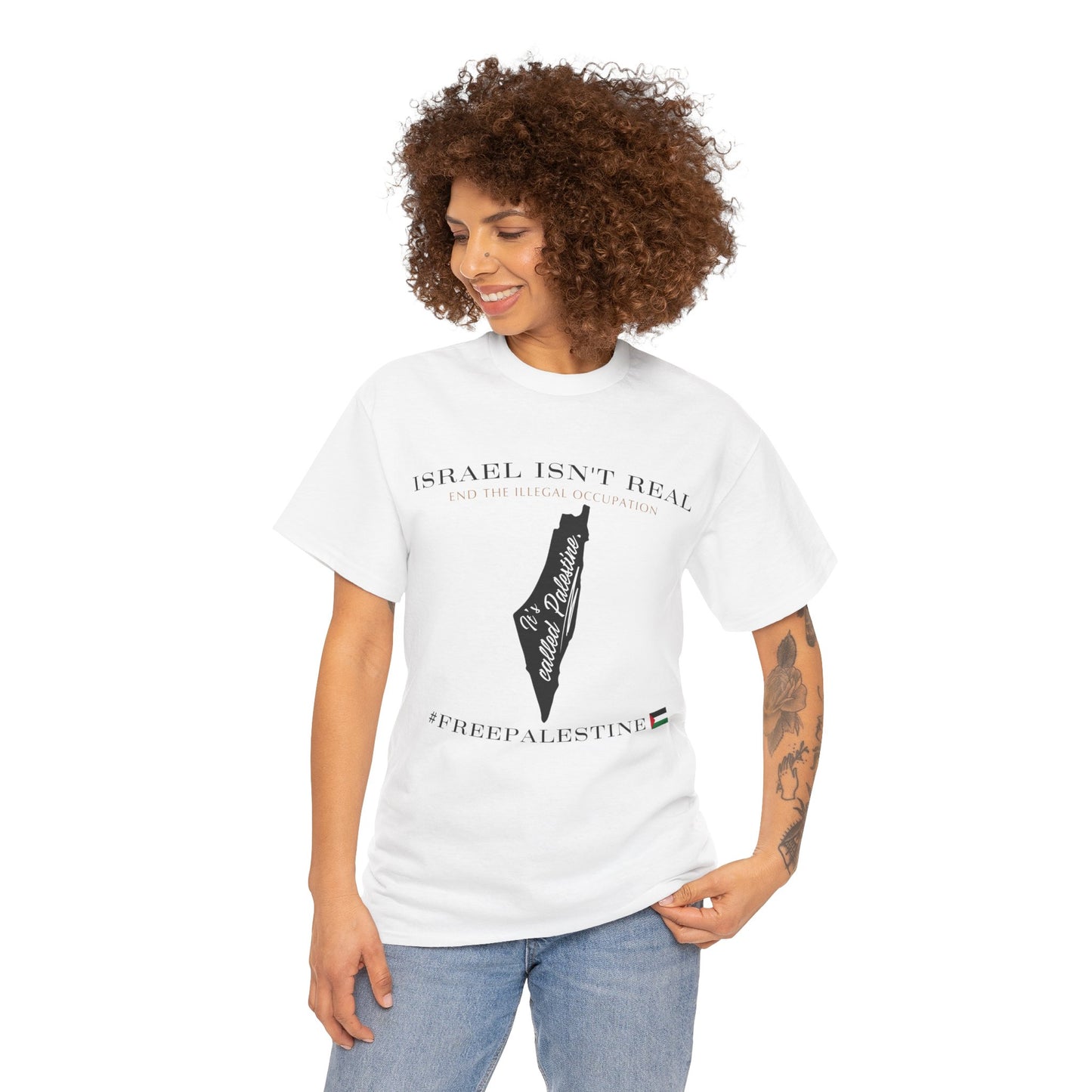 It's Called Palestine - Unisex Cotton Tee
