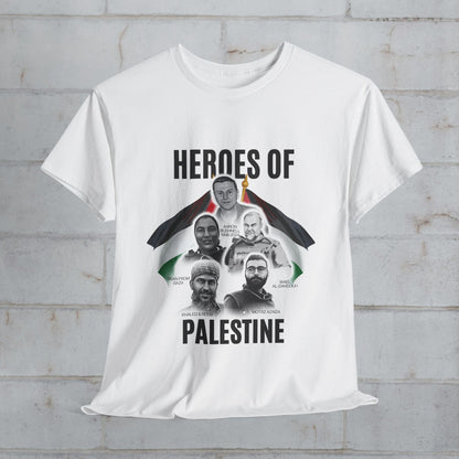 White Tee of Heroes - Unisex Cotton Tee