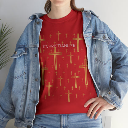 #Christianlife - Heavy Cotton Tee (Unisex)