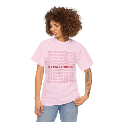 Set Palestine Free - Unisex Cotton Tee