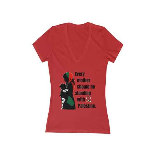 Every Mother - Women's Deep V-Neck Tee