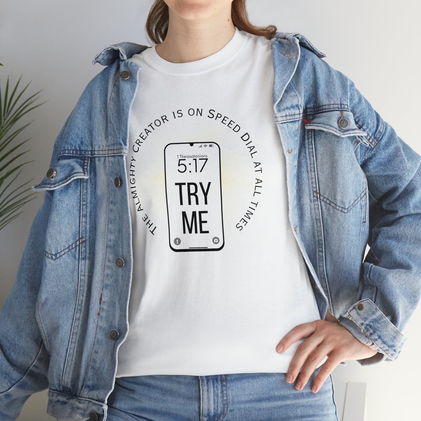Try Me - Heavy Cotton Tee (Unisex)