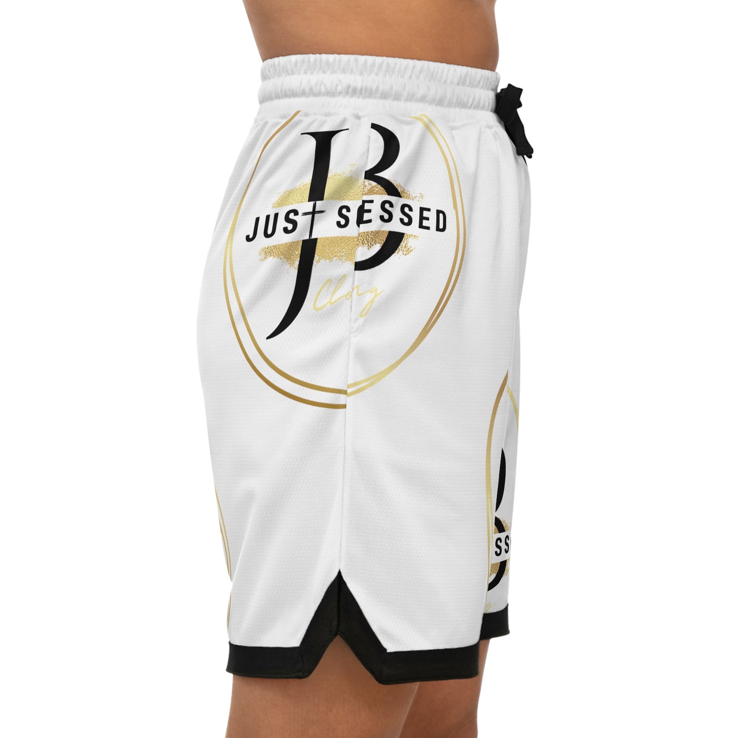 Just So Blessed - Basketball Rib Shorts