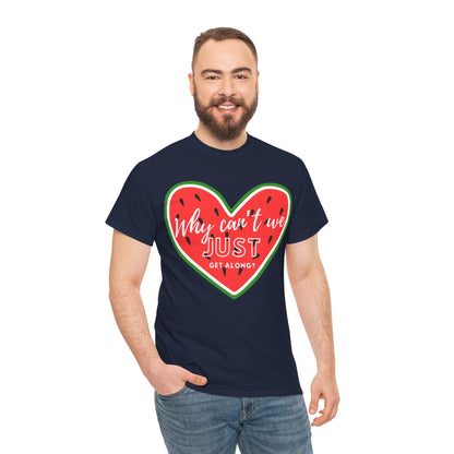 Get Along - Unisex Cotton Tee