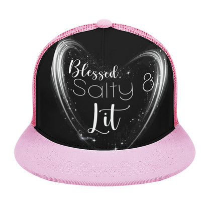 Salty & Lit (Matt. 5:13-14) - Flat Brim Trucker Hat