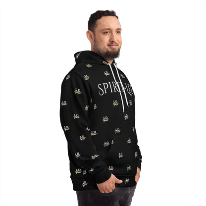 Spirit-Led (Black) - Fashion Hoodie