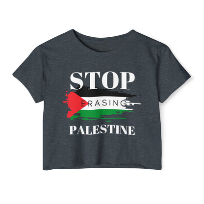 Erasing - Women's Festival Crop Top