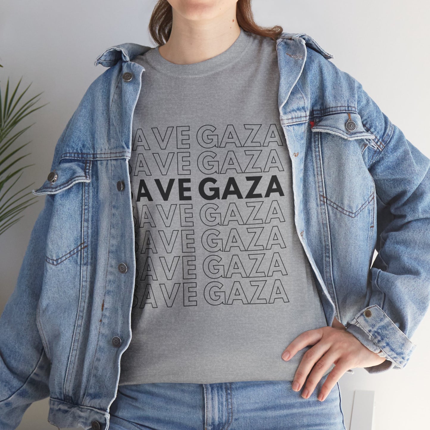 Save Gaza - Unisex Cotton Tee