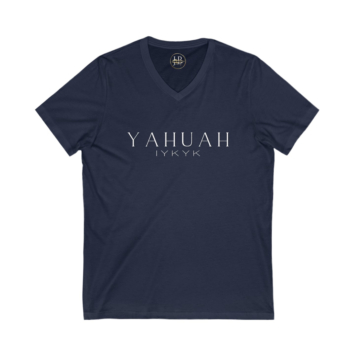 YAHUAH - Jersey V-Neck Tee (Unisex)