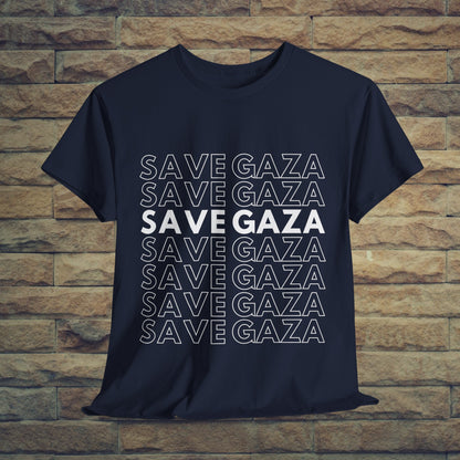 Save Gaza - Unisex Cotton Tee