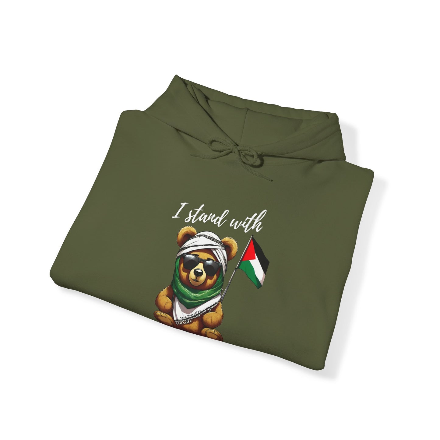Teddy Palestine - Unisex Hooded Sweatshirt