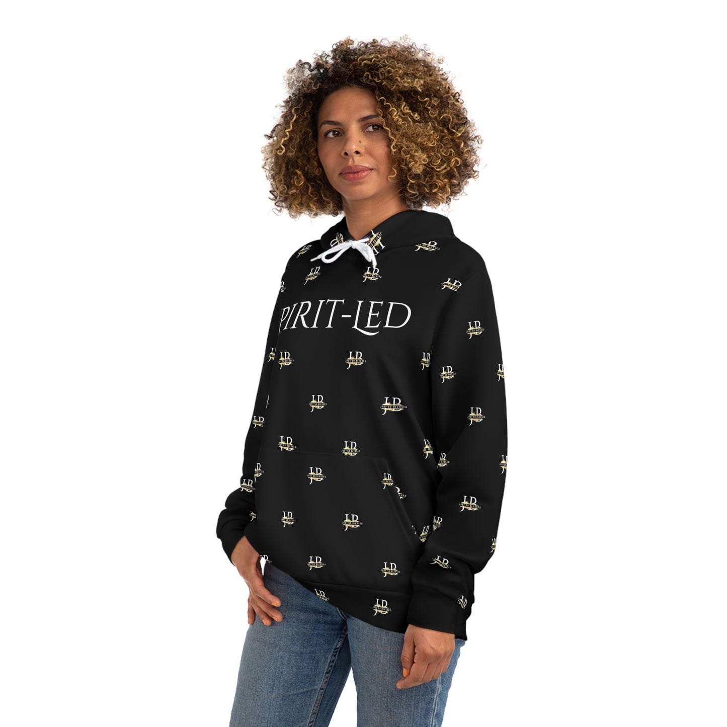 Spirit-Led (Black) - Fashion Hoodie