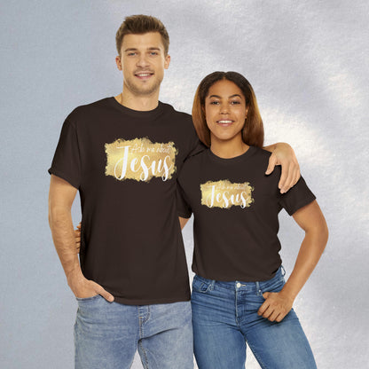 Ask Me - Heavy Cotton Tee (Unisex)