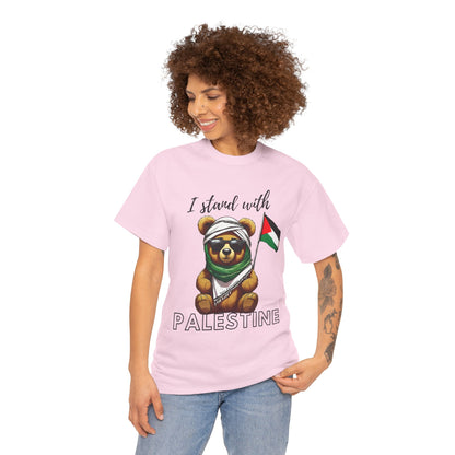 Teddy Palestine - Unisex Cotton Tee