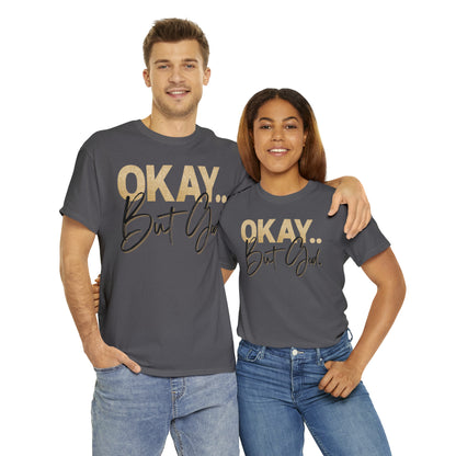 But God in Black - Heavy Cotton Tee (Unisex)