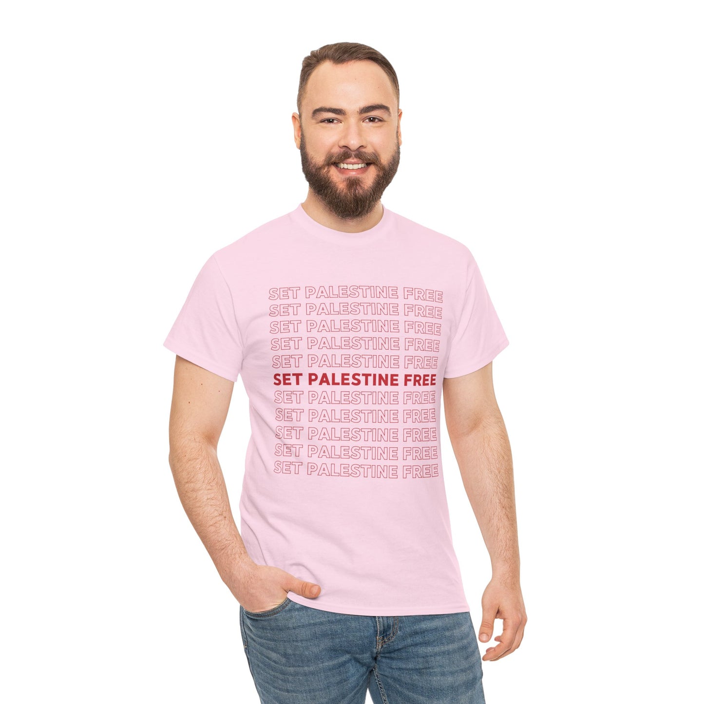 Set Palestine Free - Unisex Cotton Tee