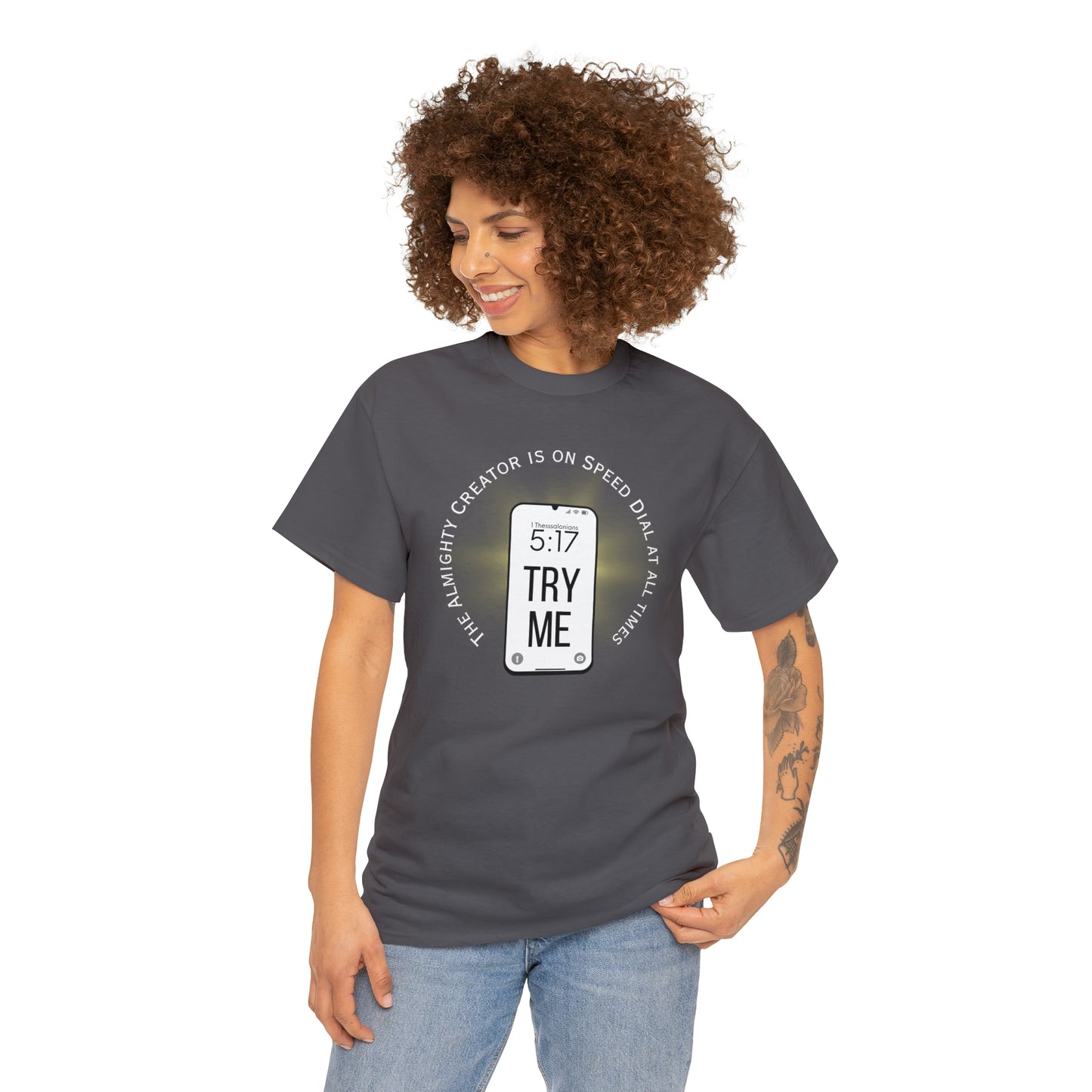 Try Me - Heavy Cotton Tee (Unisex)
