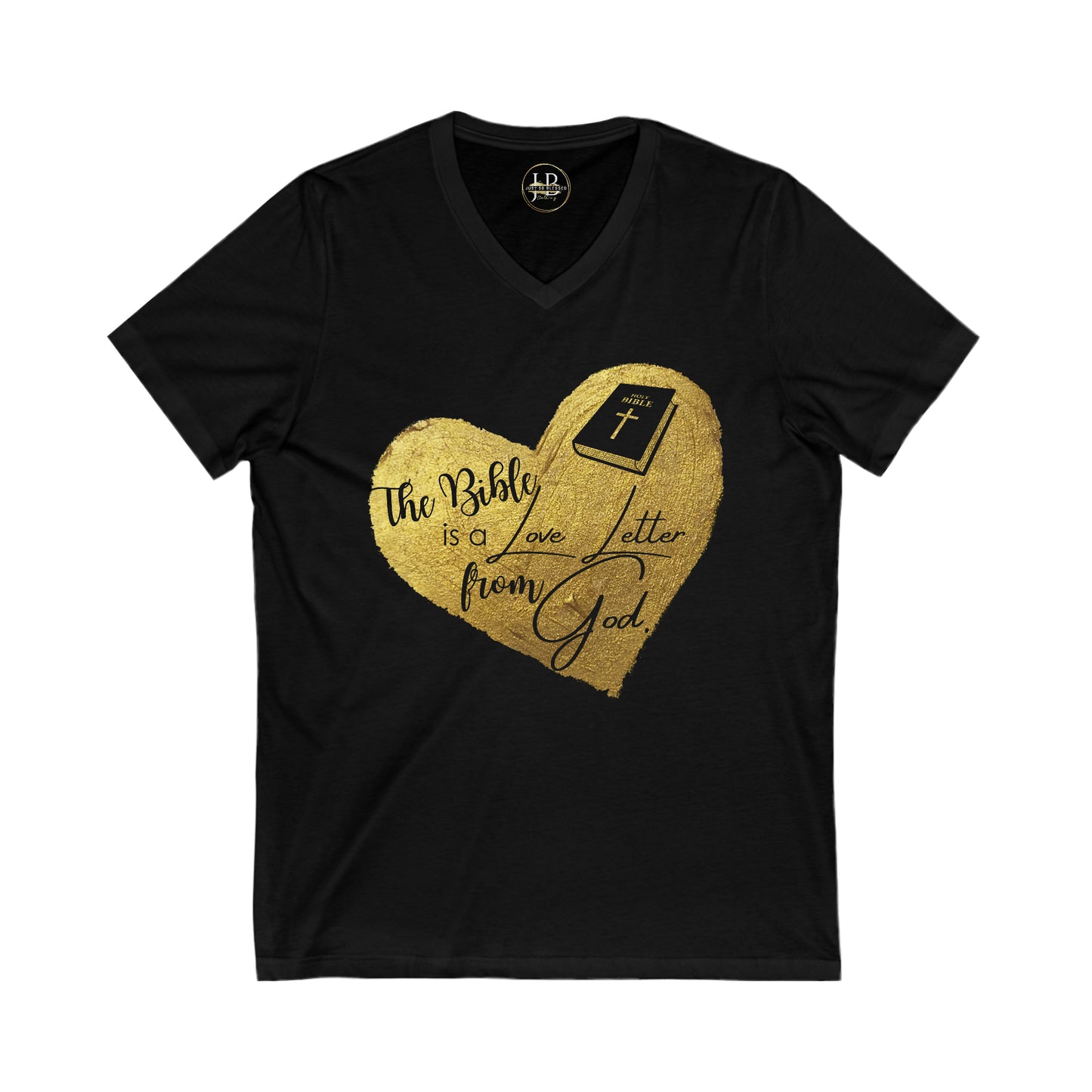 Love Letter - Jersey V-Neck Tee (Unisex)