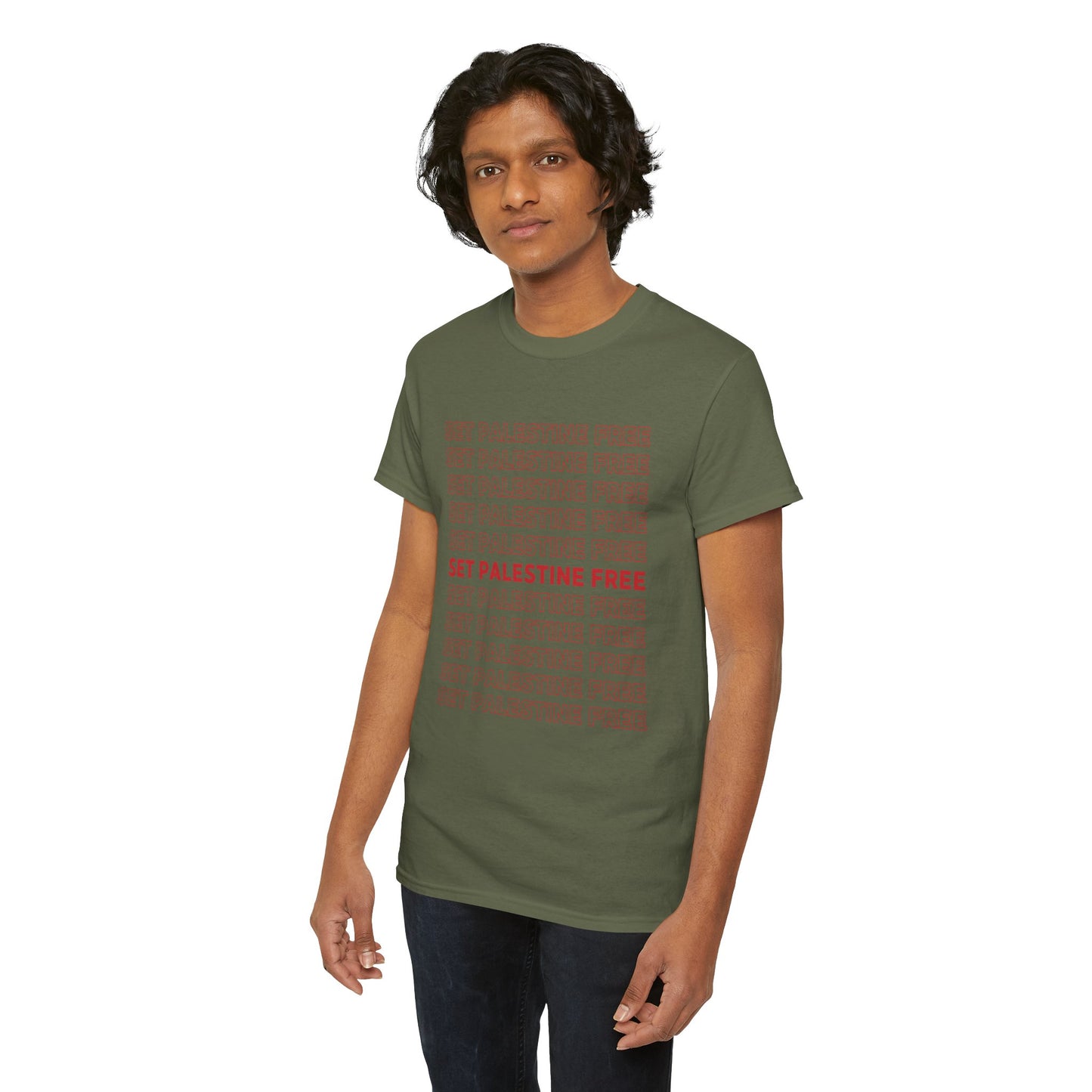 Set Palestine Free - Unisex Cotton Tee