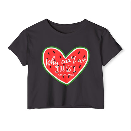 Get Along - Women's Festival Crop Top