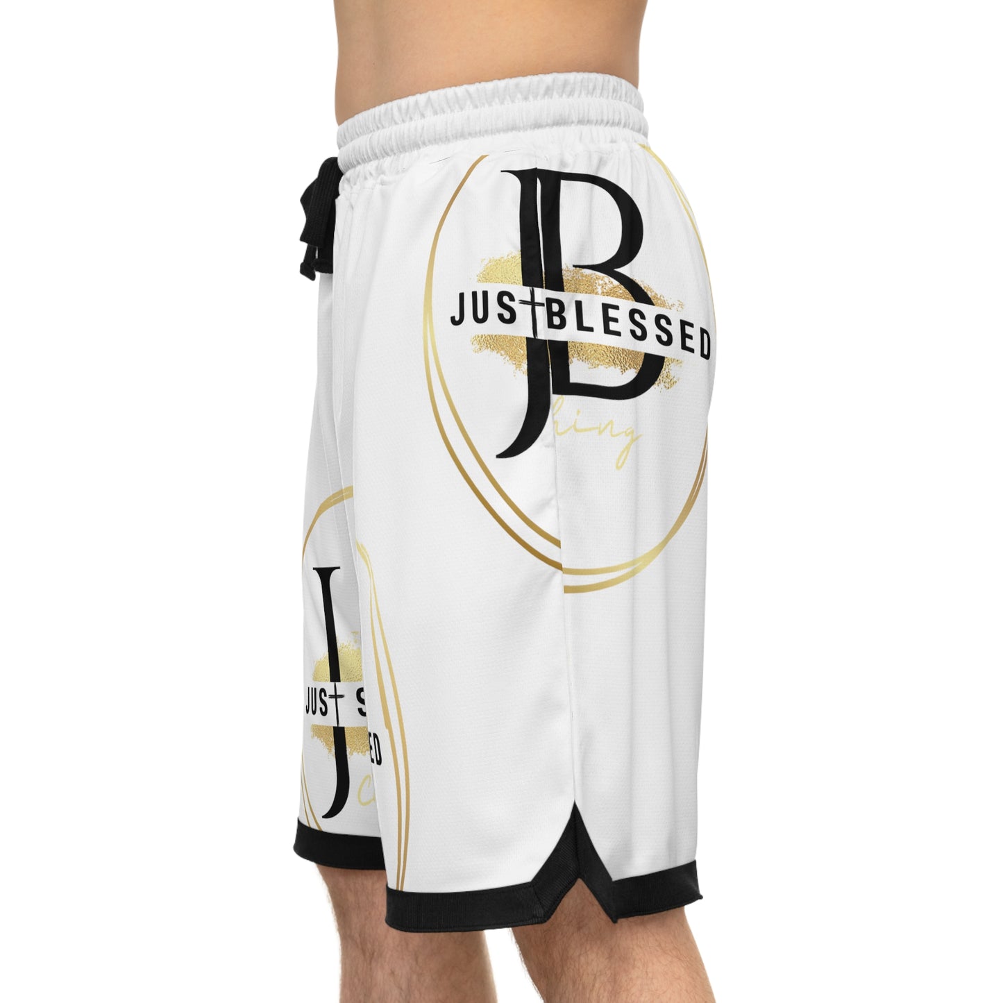 Just So Blessed - Basketball Rib Shorts