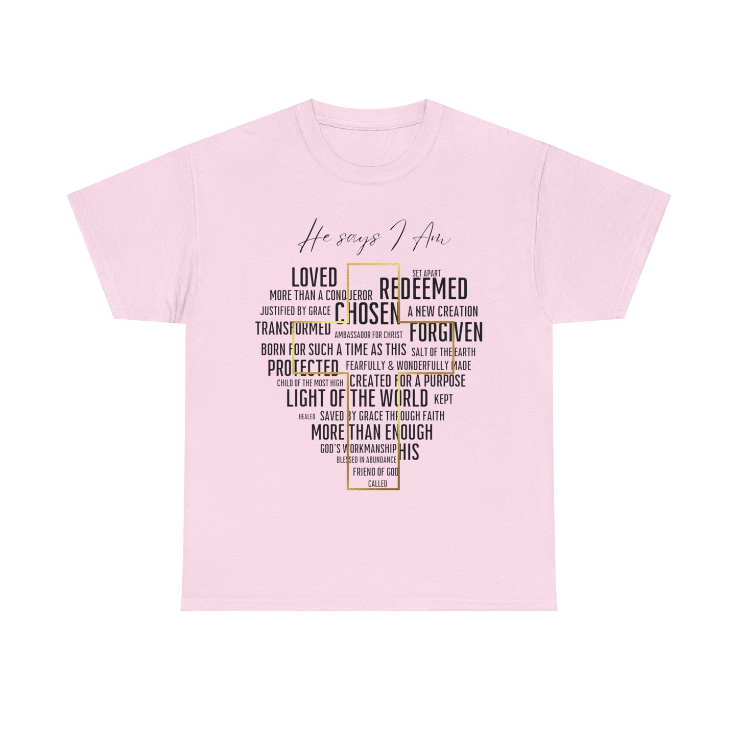 Loved, Chosen, His - Heavy Cotton Tee (Unisex)