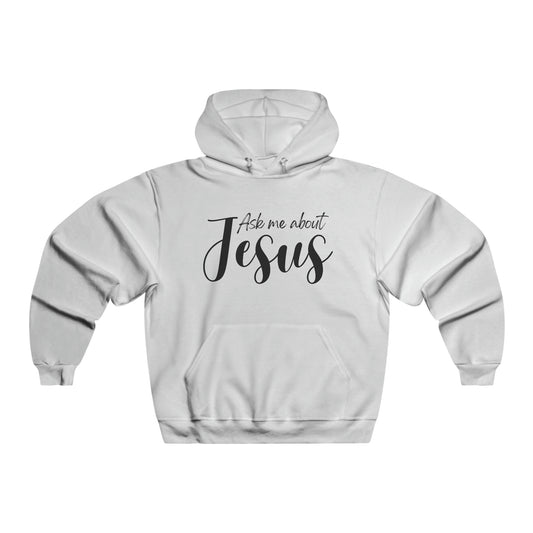 Ask Me (Black) - Hooded Sweatshirt