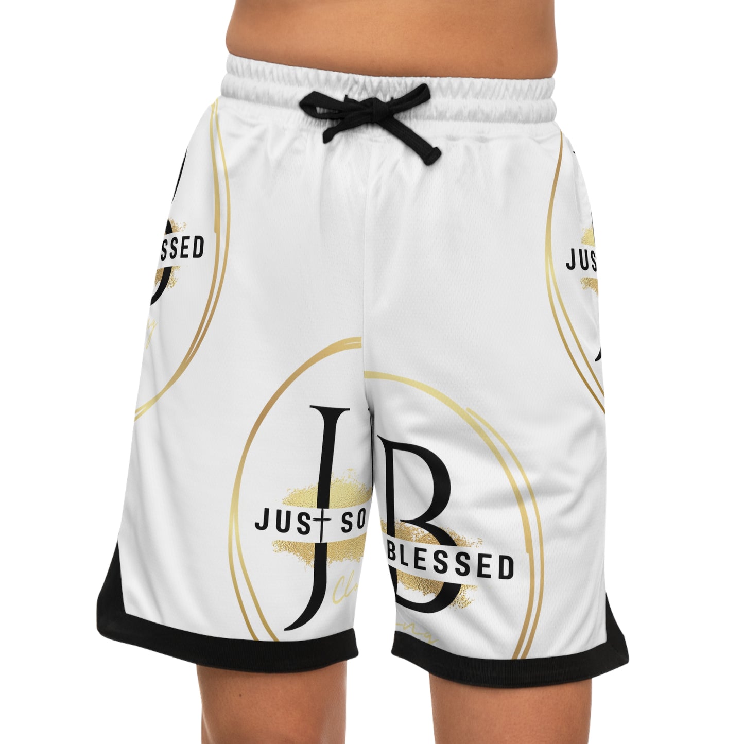 Just So Blessed - Basketball Rib Shorts