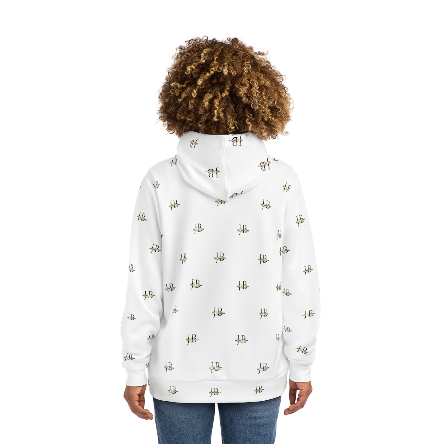 Spirit-Led (White) - Fashion Hoodie