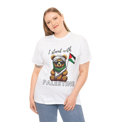 Teddy Palestine - Unisex Cotton Tee