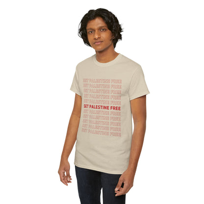 Set Palestine Free - Unisex Cotton Tee