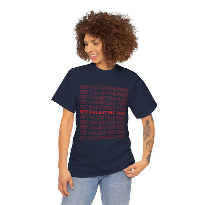 Set Palestine Free - Unisex Cotton Tee