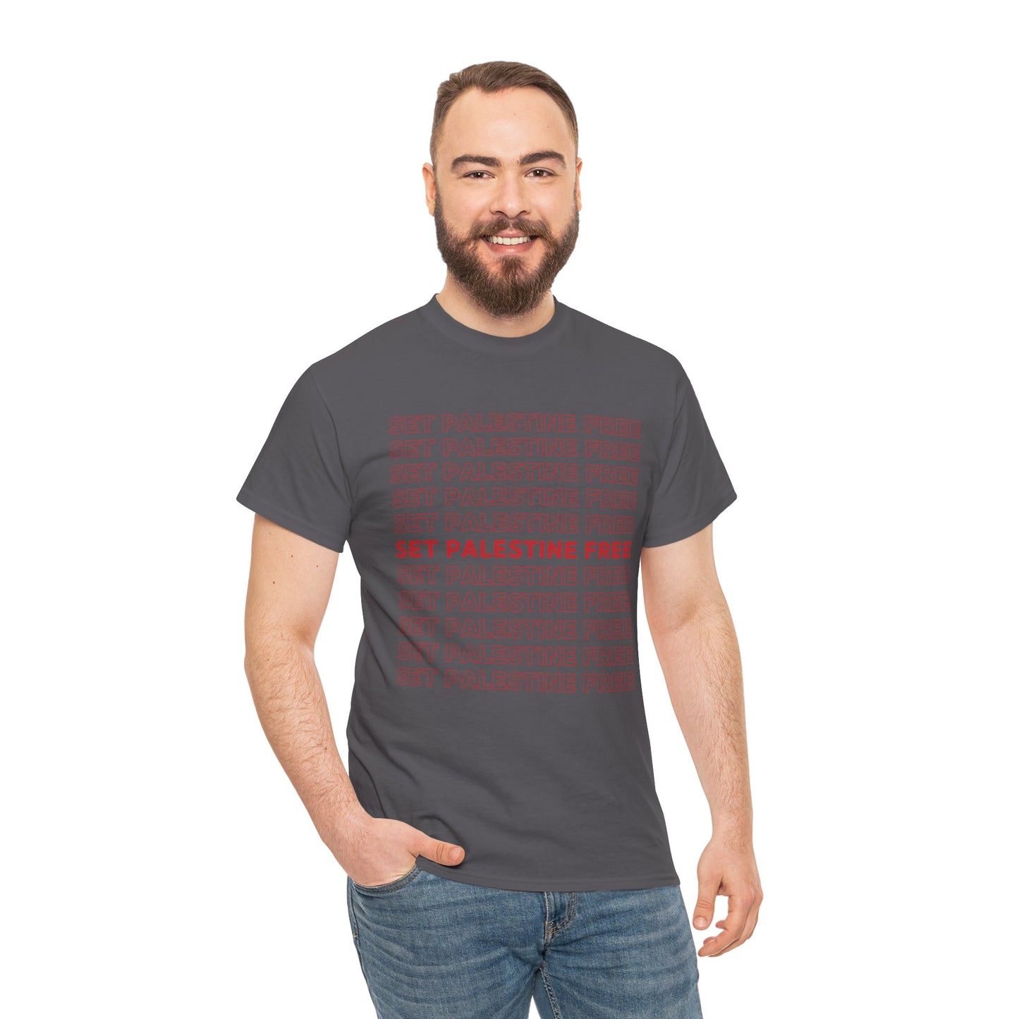 Set Palestine Free - Unisex Cotton Tee