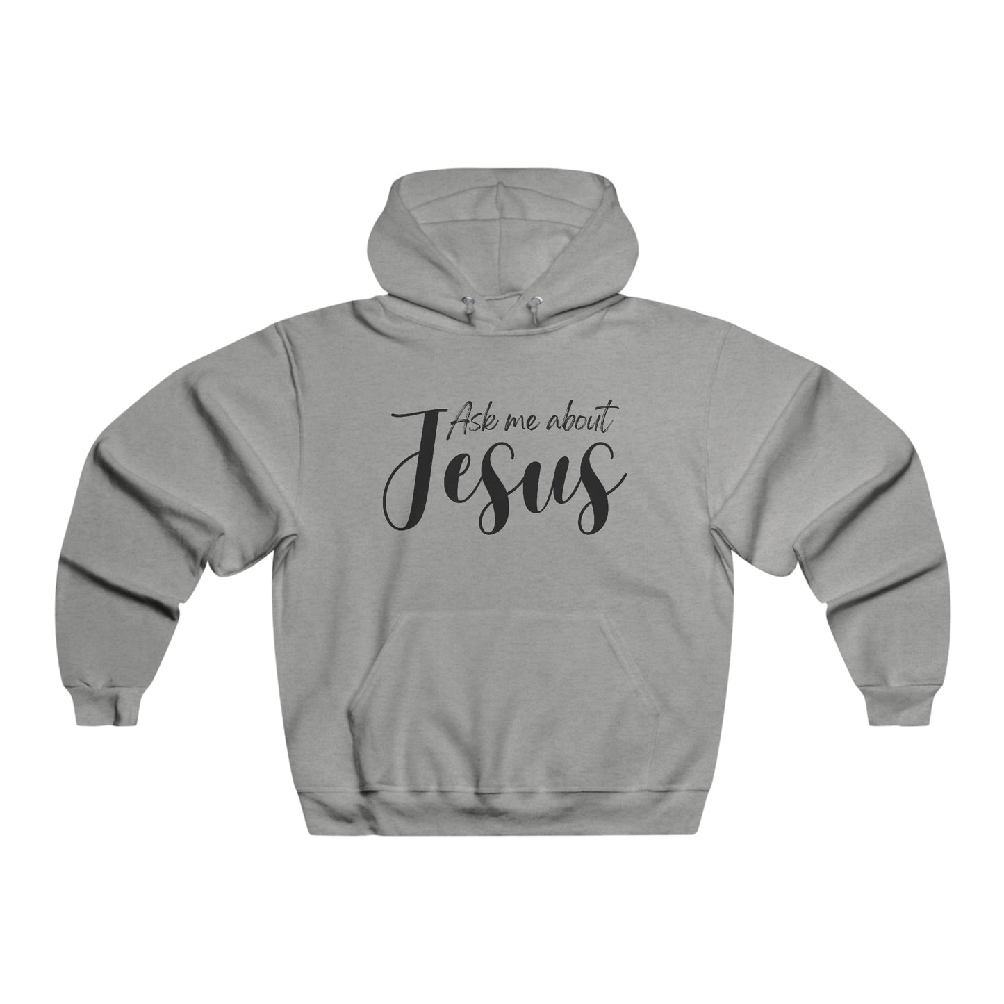 Ask Me (Black) - Hooded Sweatshirt
