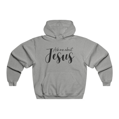 Ask Me (Black) - Hooded Sweatshirt