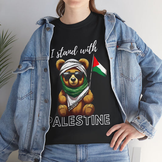 Teddy Palestine - Unisex Cotton Tee