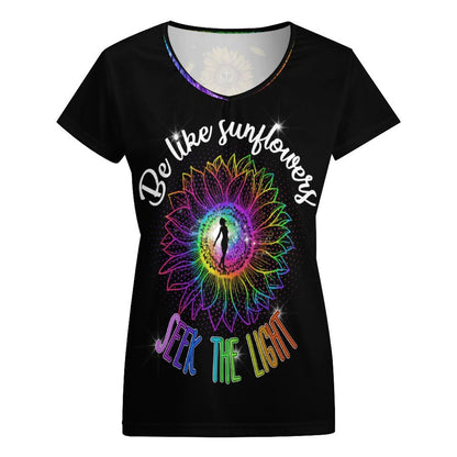Sunflowers - Women's V-Neck T-Shirt